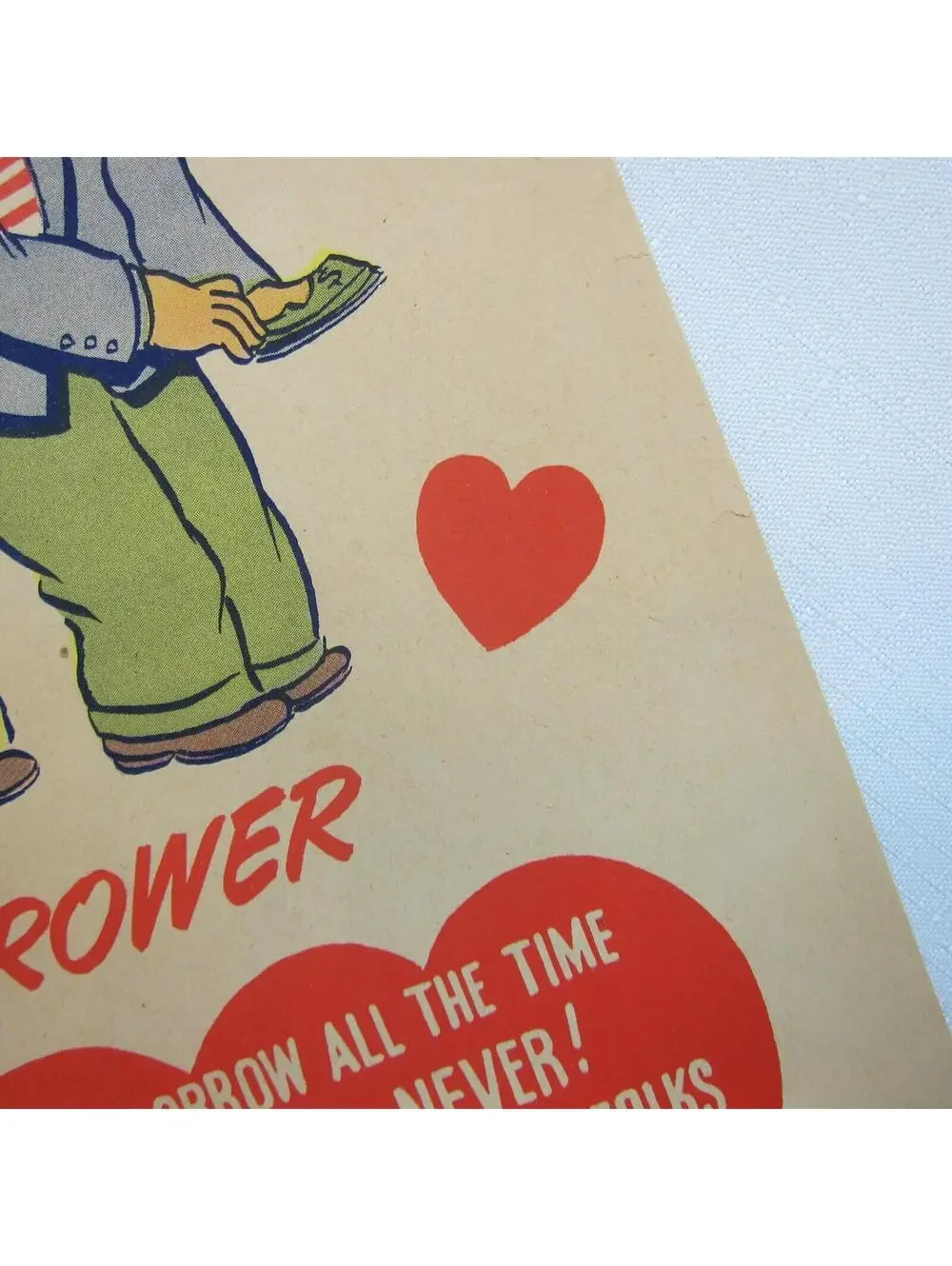 Vintage Vinegar Valentine Borrower Penny Dreadful Sarcasm Insult Poem Ephemera